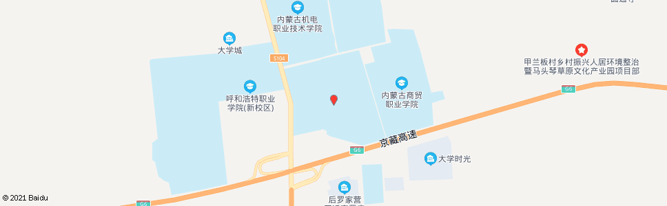 呼和浩特电子信息职业学院_公交站地图_呼和浩特公交_妙搜公交查询2024