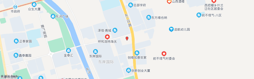 呼和浩特如意和大街站(万铭总部基地)_公交站地图_呼和浩特公交_妙搜公交查询2024