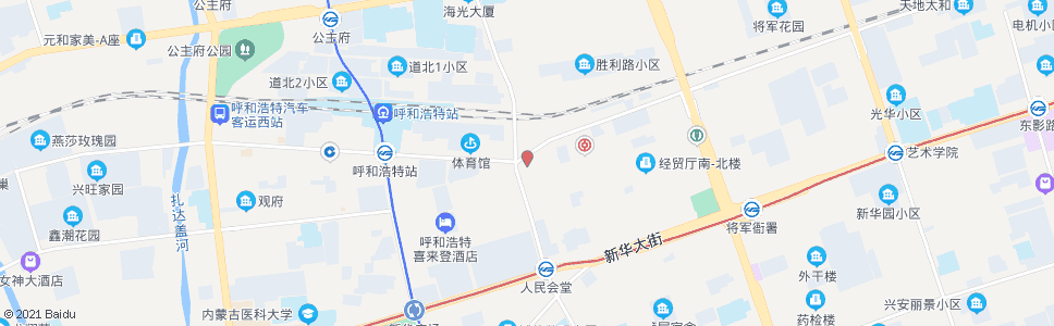 呼和浩特呼伦北路路口_公交站地图_呼和浩特公交_妙搜公交查询2024