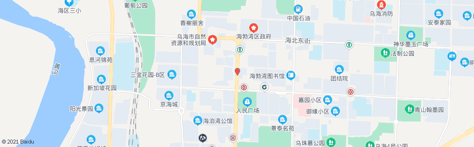 乌海万全堂大药店_公交站地图_乌海公交_妙搜公交查询2024