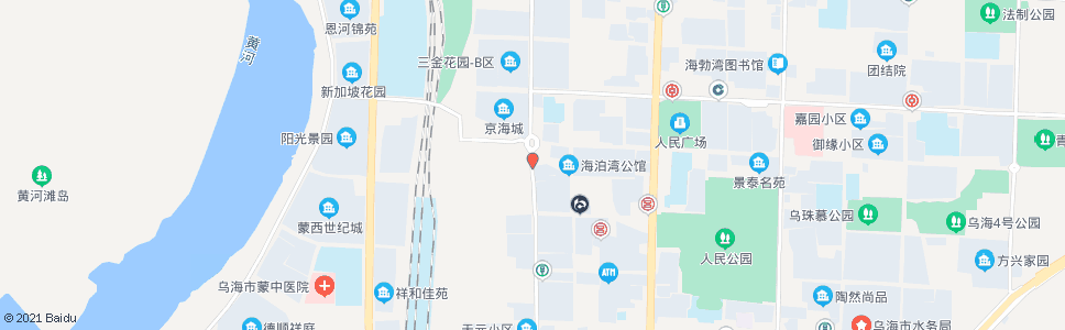 乌海海萨大酒店_公交站地图_乌海公交_妙搜公交查询2025