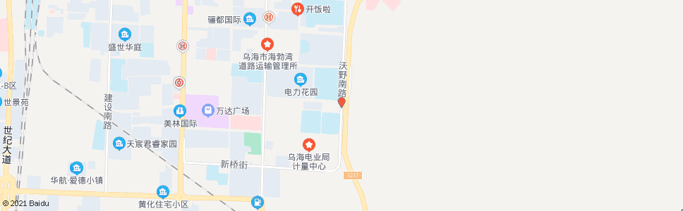 乌海喜来顺食府_公交站地图_乌海公交_妙搜公交查询2024