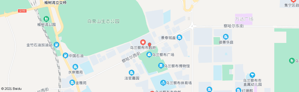 乌兰察布假日大酒店_公交站地图_乌兰察布公交_妙搜公交查询2024