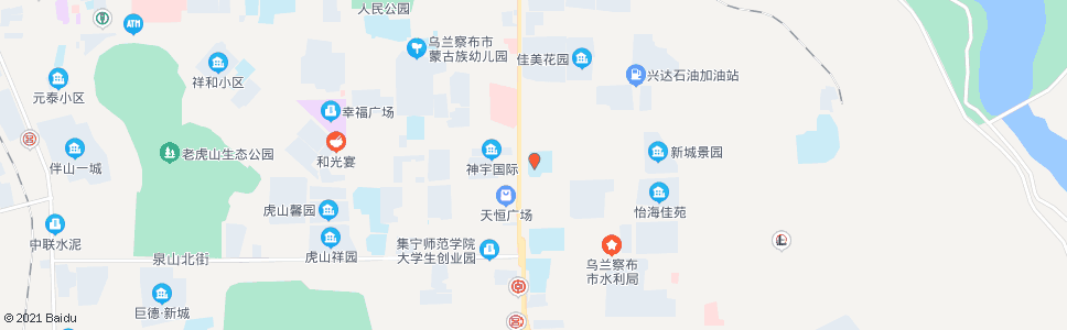 乌兰察布工农路小学_公交站地图_乌兰察布公交_妙搜公交查询2024