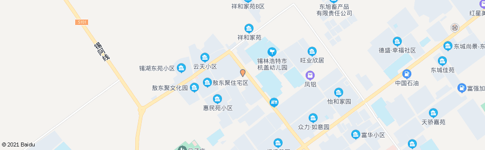 锡林郭勒宇鸿领秀城_公交站地图_锡林郭勒公交_妙搜公交查询2024