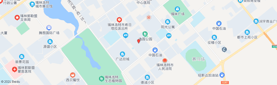 锡林郭勒西苑小区_公交站地图_锡林郭勒公交_妙搜公交查询2025