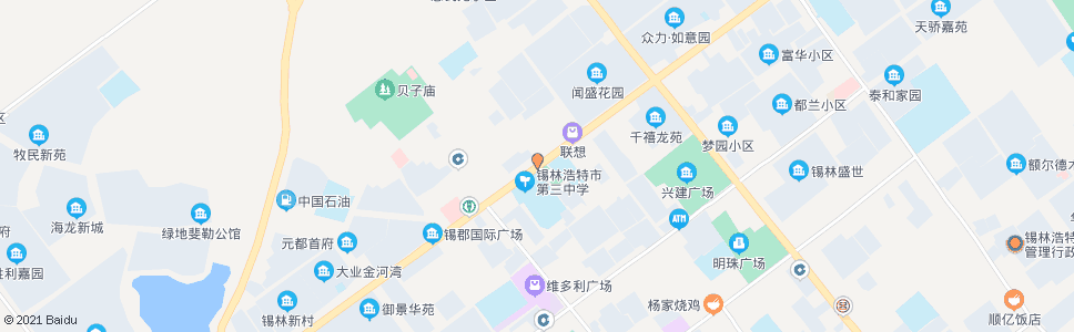 锡林郭勒市蒙中_公交站地图_锡林郭勒公交_妙搜公交查询2024