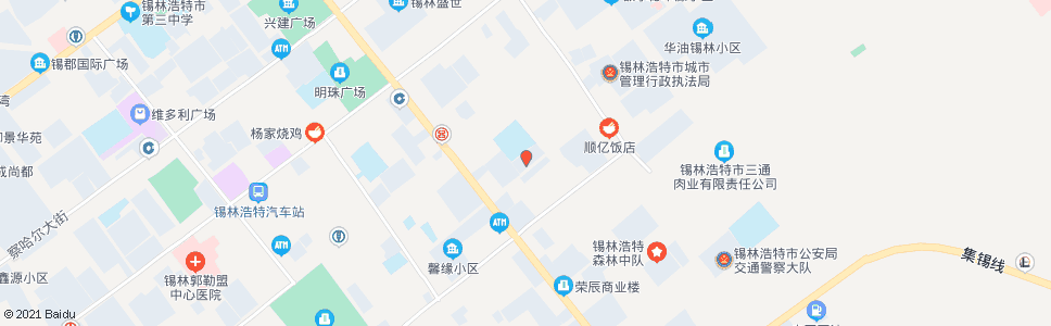 锡林郭勒第四小学_公交站地图_锡林郭勒公交_妙搜公交查询2024