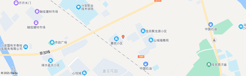 兴安盟三友商店_公交站地图_兴安盟公交_妙搜公交查询2024