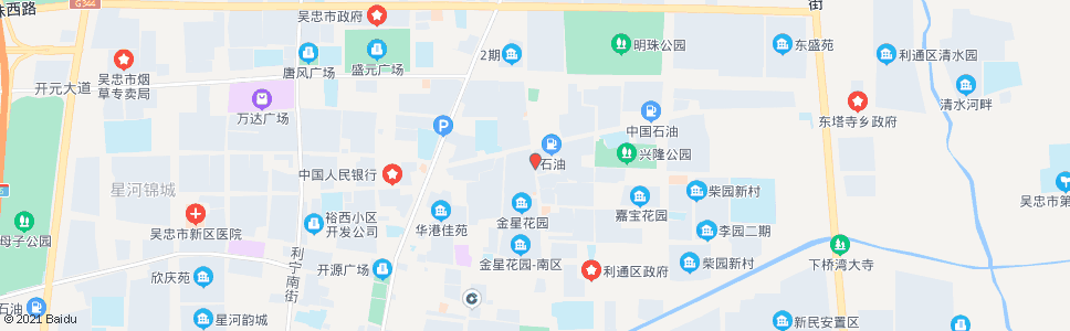 吴忠金塔小区_公交站地图_吴忠公交_妙搜公交查询2024