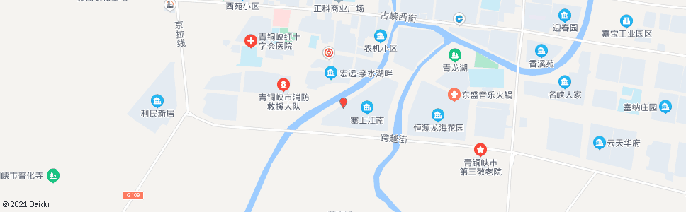 吴忠塞上江南小区西门_公交站地图_吴忠公交_妙搜公交查询2024