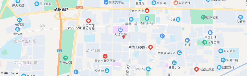 吴忠永昌利宁家园_公交站地图_吴忠公交_妙搜公交查询2024