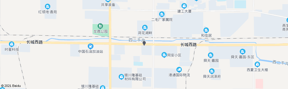 银川经天路同心街口_公交站地图_银川公交_妙搜公交查询2025