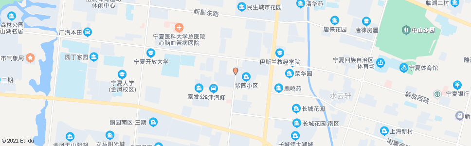 银川庆丰街黄河路口_公交站地图_银川公交_妙搜公交查询2024