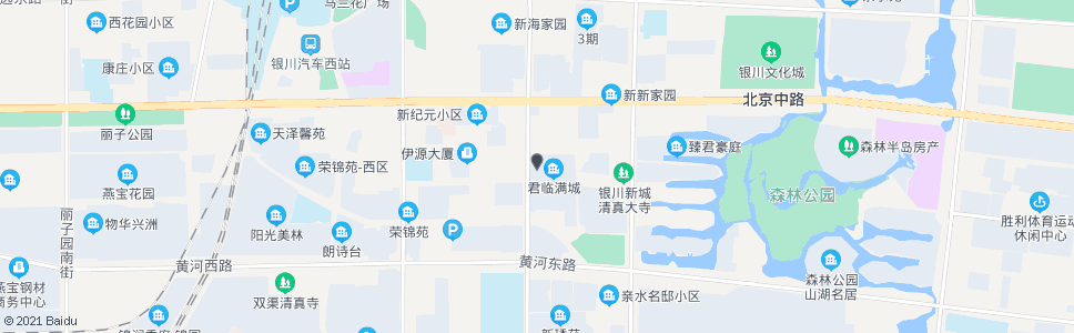 银川福州街站_公交站地图_银川公交_妙搜公交查询2024