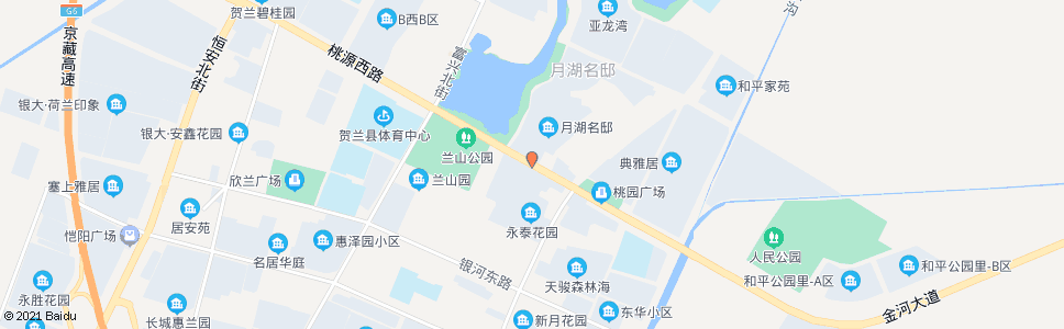 银川桃源路朔方街口_公交站地图_银川公交_妙搜公交查询2025