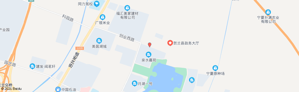 银川创业路富兴街口_公交站地图_银川公交_妙搜公交查询2024