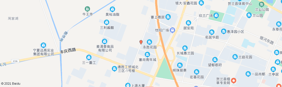 银川虹桥街伊园路口_公交站地图_银川公交_妙搜公交查询2024