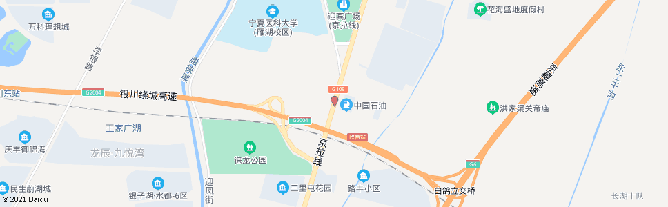 银川迎宾广场南_公交站地图_银川公交_妙搜公交查询2024