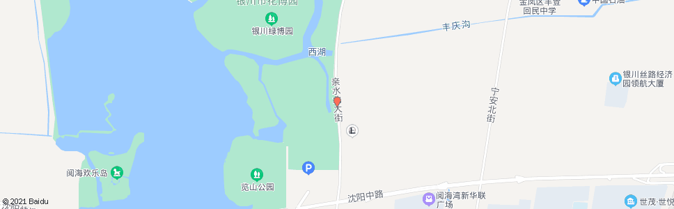 银川西新村5队_公交站地图_银川公交_妙搜公交查询2024