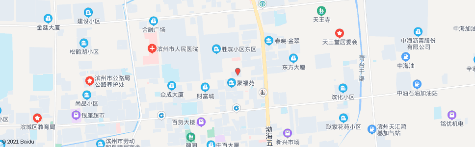 滨州华滨酒店_公交站地图_滨州公交_妙搜公交查询2024