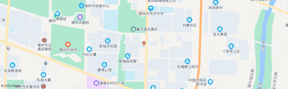 德州晶华路_公交站地图_德州公交_妙搜公交查询2024