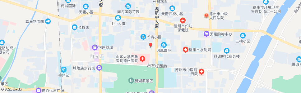 德州三八便民市场_公交站地图_德州公交_妙搜公交查询2024