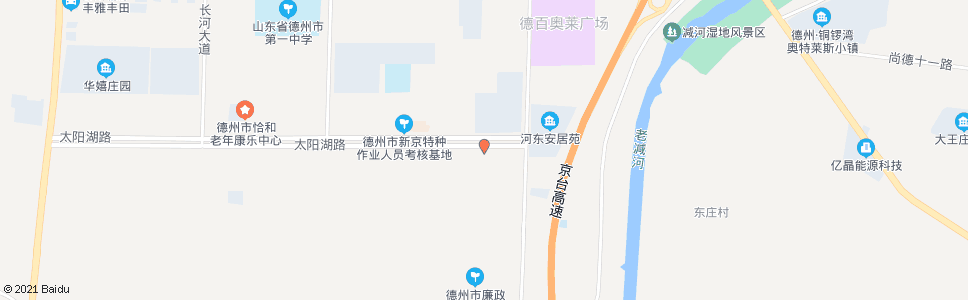 德州德州银城长安比亚迪4S店_公交站地图_德州公交_妙搜公交查询2024