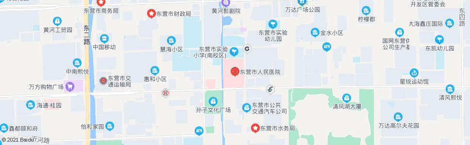 东营市人民医院_公交站地图_东营公交_妙搜公交查询2024