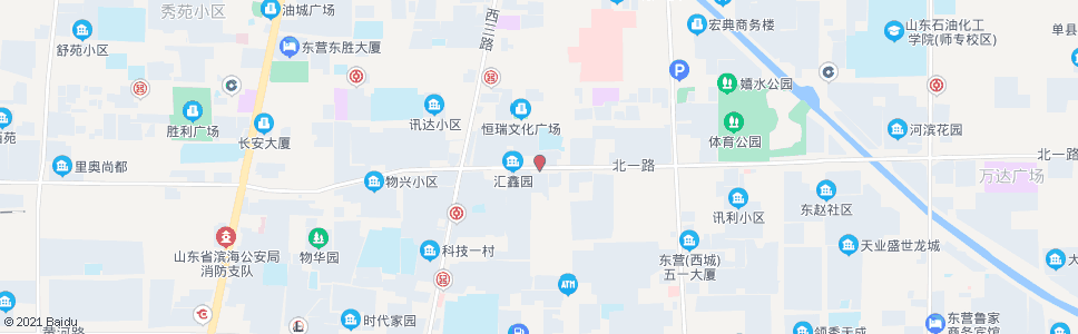 东营胜建装饰工程处_公交站地图_东营公交_妙搜公交查询2024