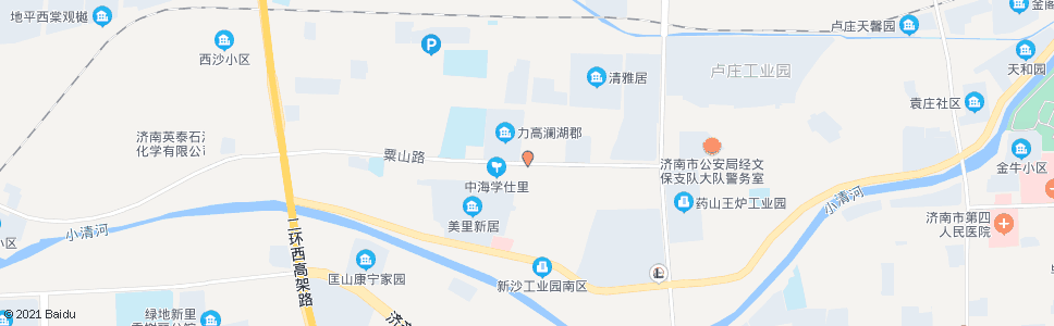 济南东宇大街粟山路_公交站地图_济南公交_妙搜公交查询2024