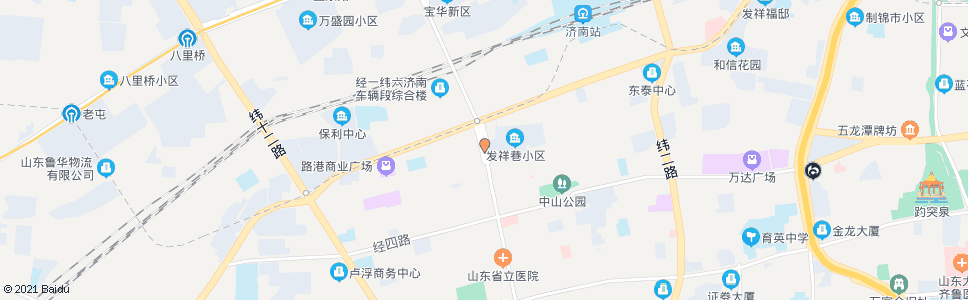 济南纬六路经二路_公交站地图_济南公交_妙搜公交查询2024