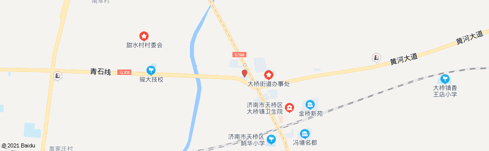 济南马家店北_公交站地图_济南公交_妙搜公交查询2024