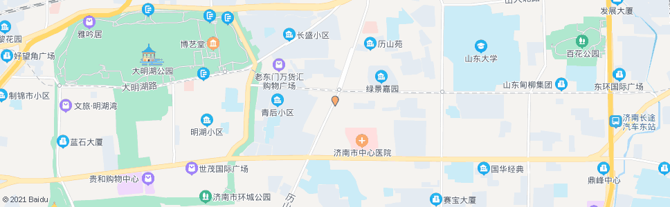 济南美得乐大酒店_公交站地图_济南公交_妙搜公交查询2024