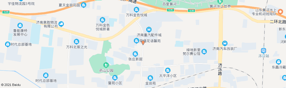 济南无影山北路泺口南路_公交站地图_济南公交_妙搜公交查询2024