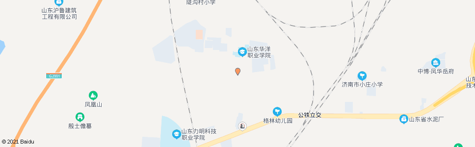 济南黄山店_公交站地图_济南公交_妙搜公交查询2024