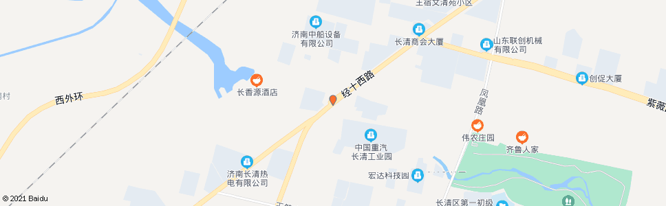 济南经十西路滨河路_公交站地图_济南公交_妙搜公交查询2024