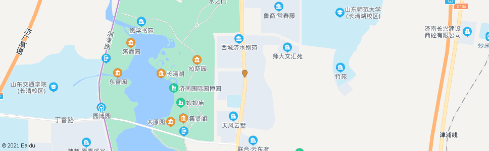 济南紫薇路文源路_公交站地图_济南公交_妙搜公交查询2024