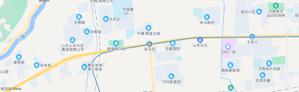 济南奥体中路工业北路_公交站地图_济南公交_妙搜公交查询2024