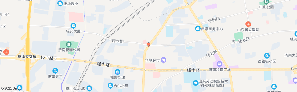 济南营市街经六路_公交站地图_济南公交_妙搜公交查询2024