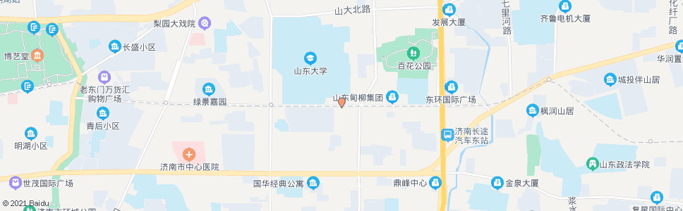 济南山大南路闵子骞路_公交站地图_济南公交_妙搜公交查询2024