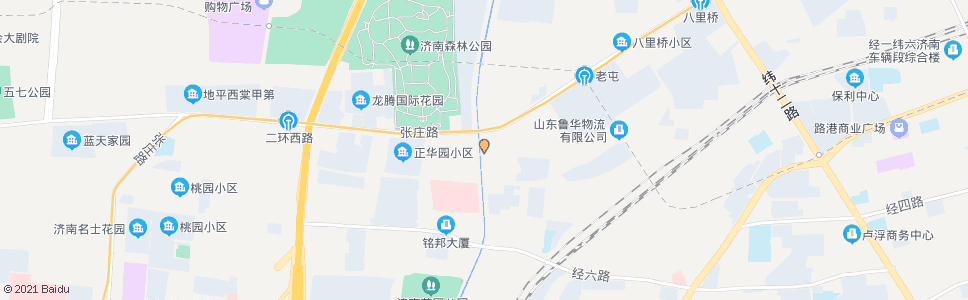 济南段兴东路张庄路_公交站地图_济南公交_妙搜公交查询2024