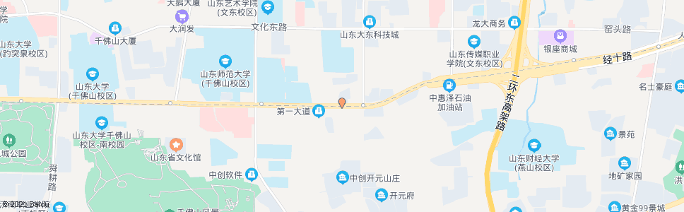 济南经十路燕子山西路_公交站地图_济南公交_妙搜公交查询2024