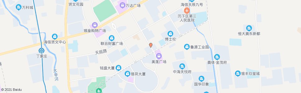 济南颖秀路新泺大街_公交站地图_济南公交_妙搜公交查询2024