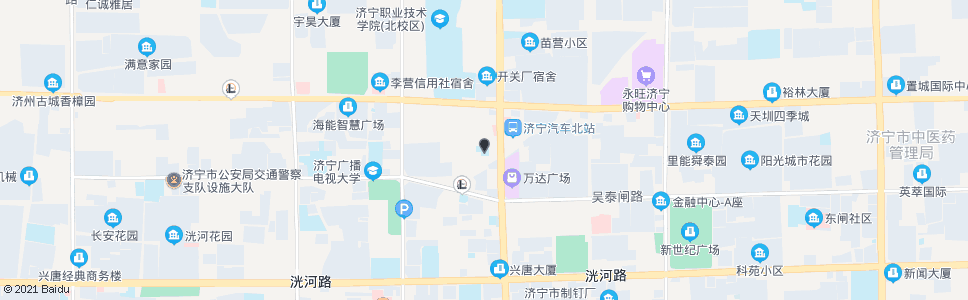 济宁洸河路小学_公交站地图_济宁公交_妙搜公交查询2024