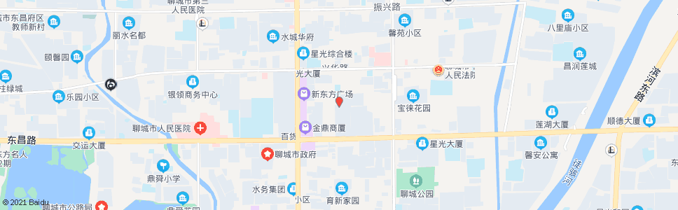 聊城市委家属院_公交站地图_聊城公交_妙搜公交查询2024