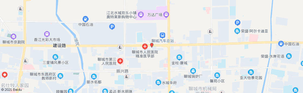 聊城新纺街_公交站地图_聊城公交_妙搜公交查询2024