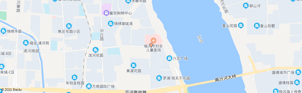 临沂市妇幼保健院新医疗区_公交站地图_临沂公交_妙搜公交查询2024