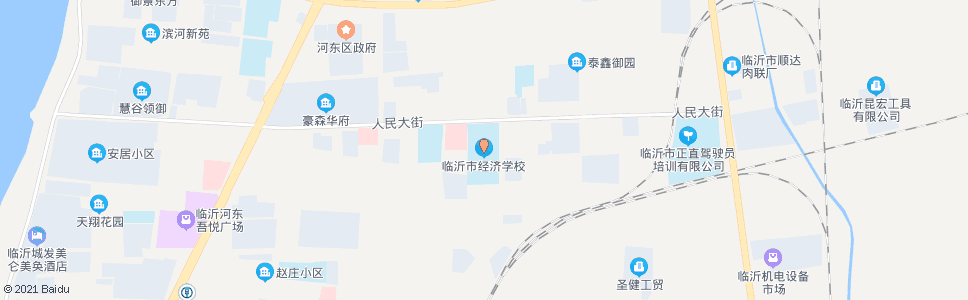 临沂市经贸学校_公交站地图_临沂公交_妙搜公交查询2024