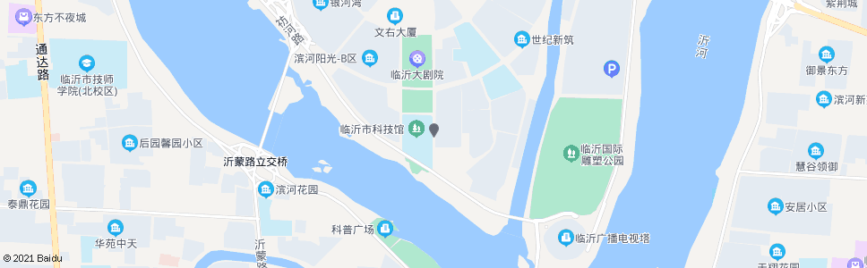 临沂临沂市科技馆_公交站地图_临沂公交_妙搜公交查询2024